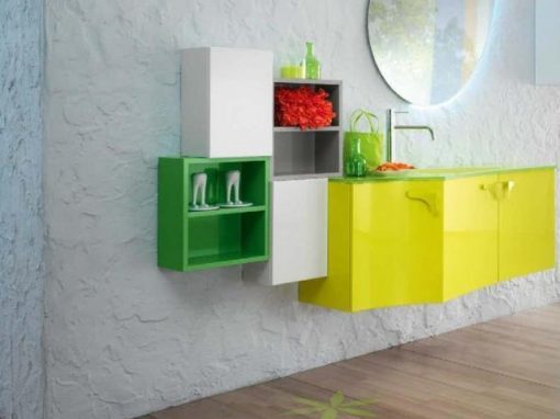 Mobile Bagno Colorato Synergie