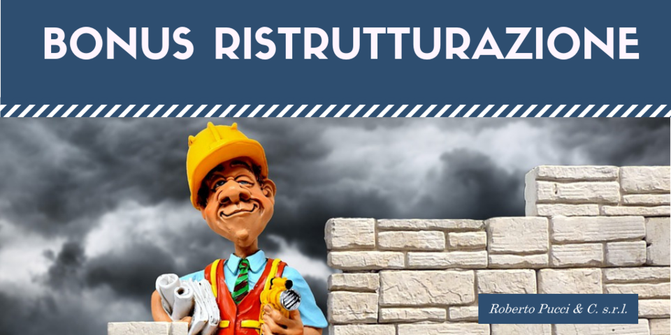Bonus Ristrutturazione